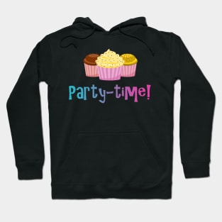 Party Time Cupcakes Hoodie